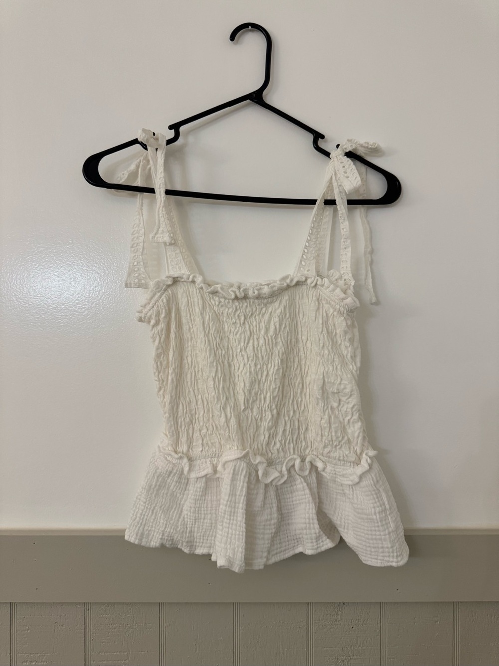 Women's off White summer tank!